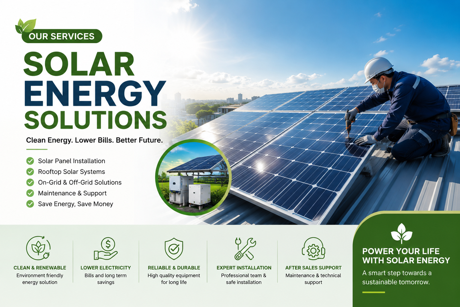 Solar Energy Solutions process